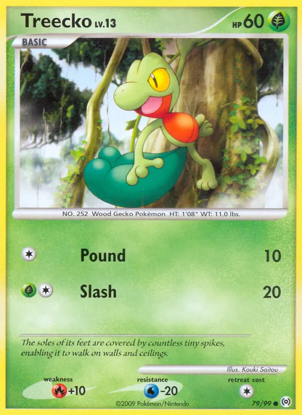 Treecko, normal (pl4-79)
