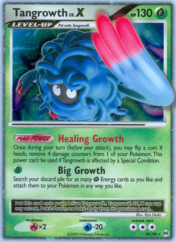 Tangrowth LV.X, holofoil (pl4-99_h)
