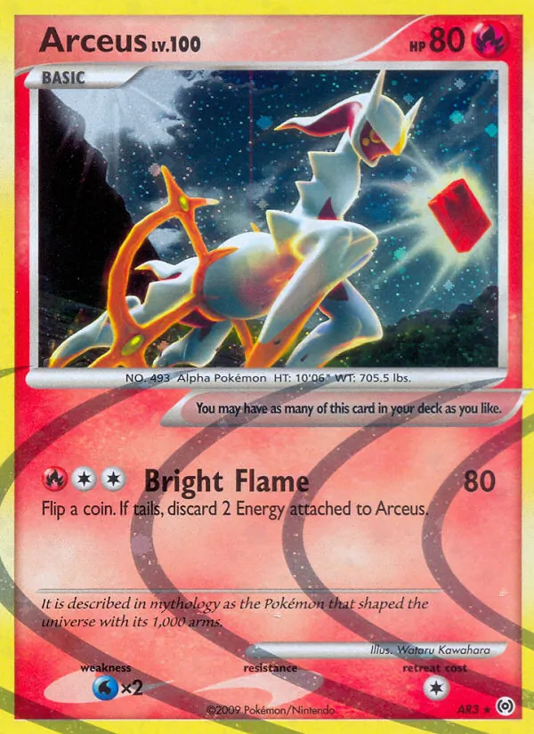 Arceus, holofoil (pl4-AR3_h)