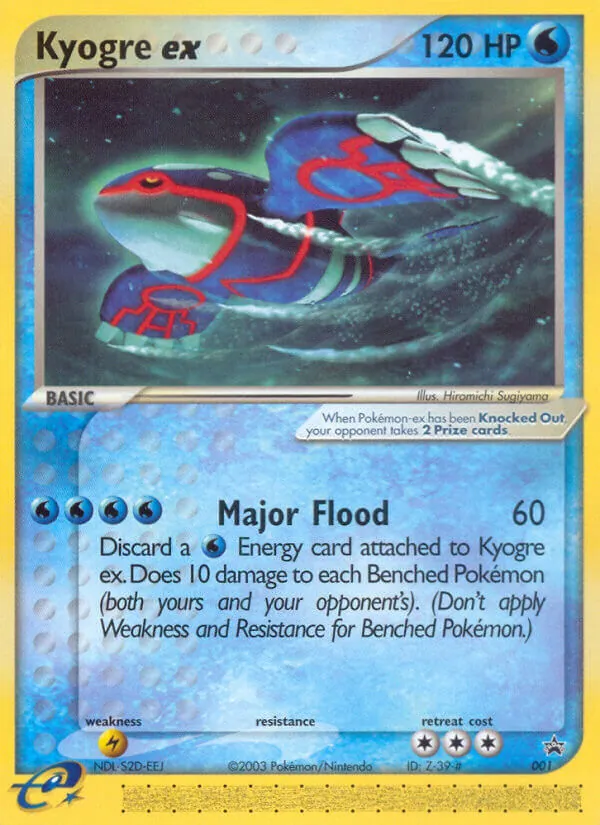 Kyogre ex, normal (np-1)