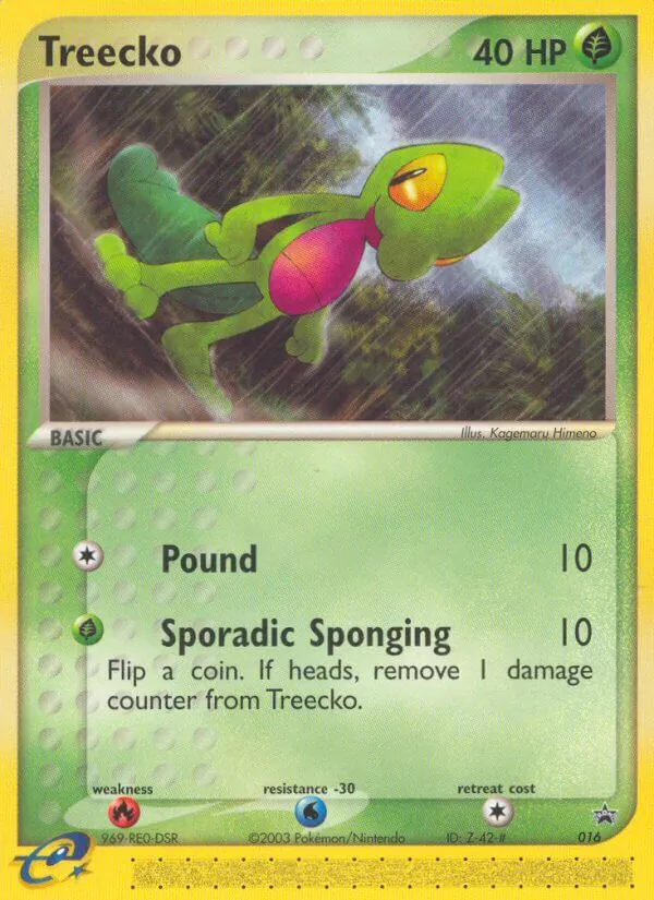 Treecko, normal (np-16)