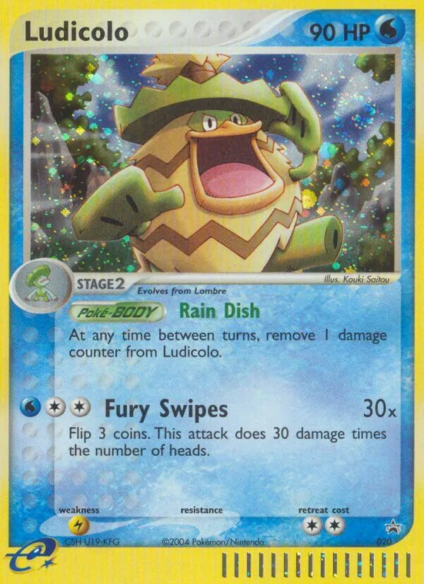 Ludicolo, holofoil (np-20_h)