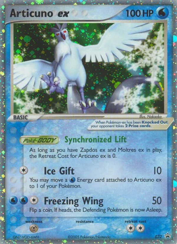 Articuno ex, holofoil (np-32_h)