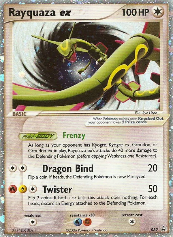 Rayquaza ex, holofoil (np-39_h)
