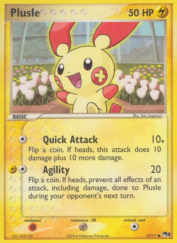 Plusle, normal (pop1-13)