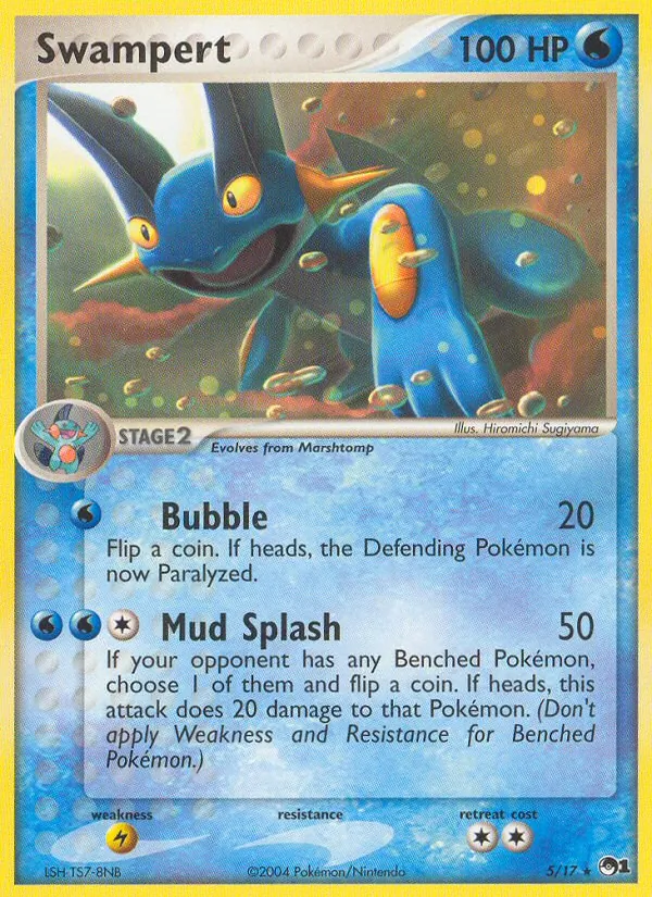 Swampert, normal (pop1-5)