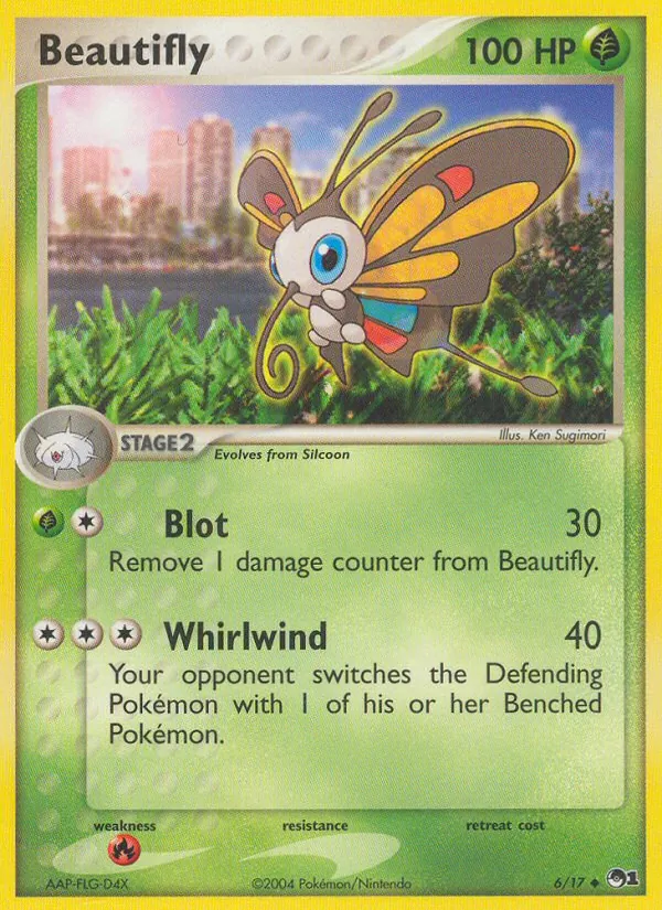 Beautifly, normal (pop1-6)