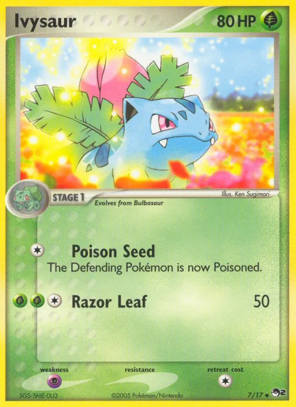 Ivysaur, normal (pop2-7)