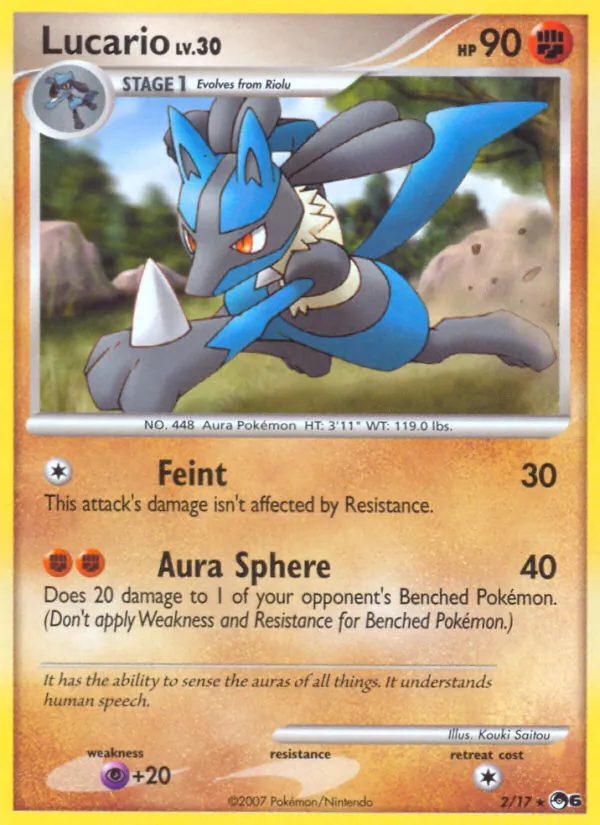 Lucario, normal (pop6-2)