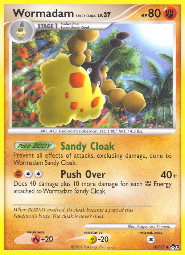 Wormadam Sandy Cloak, normal (pop7-10)