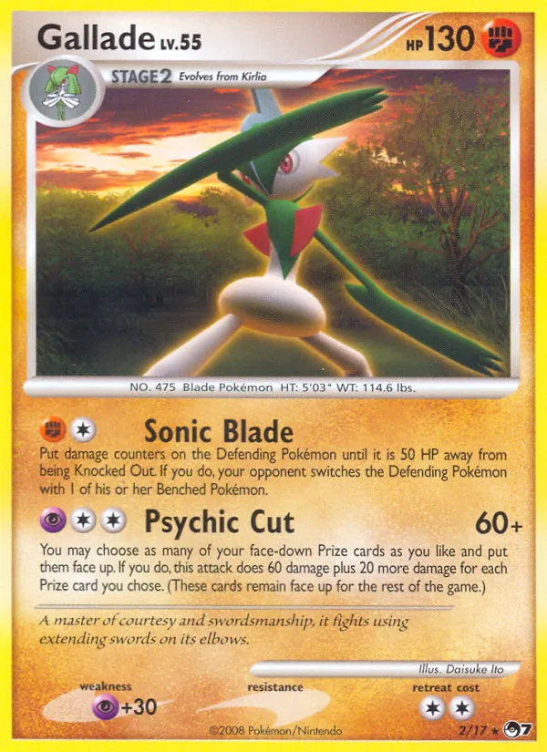 Gallade, normal (pop7-2)