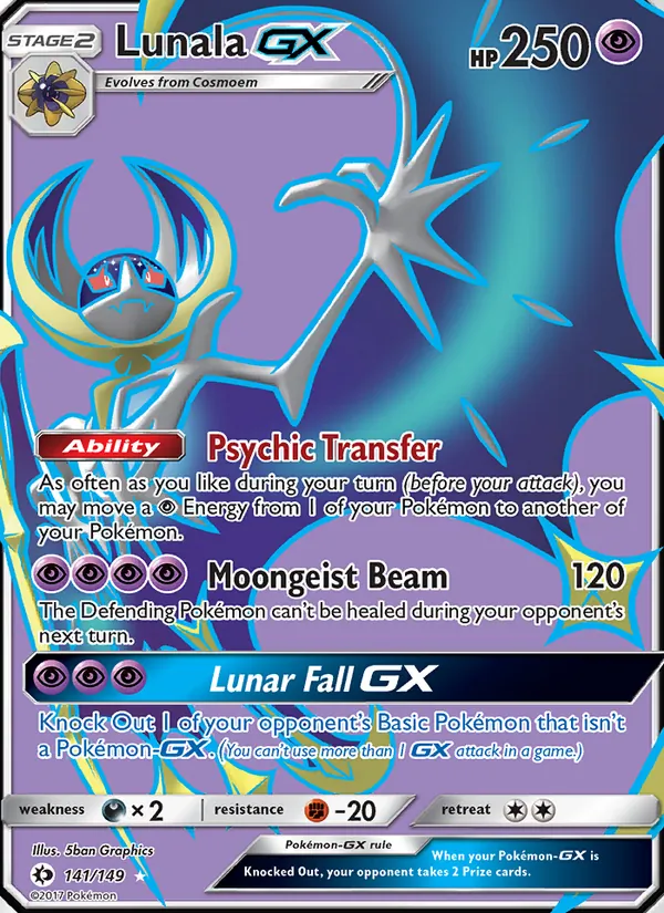 Lunala GX, normal (sm1-141)