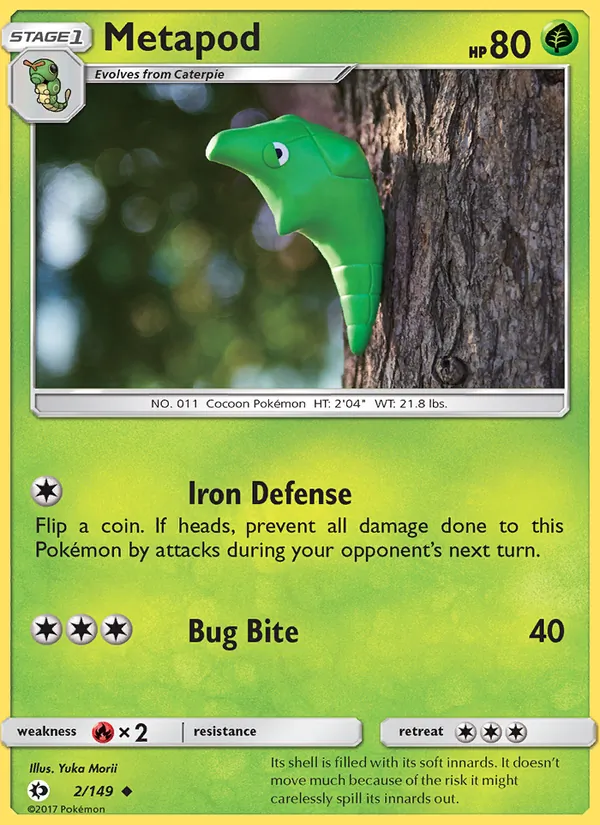 Metapod, normal (sm1-2)