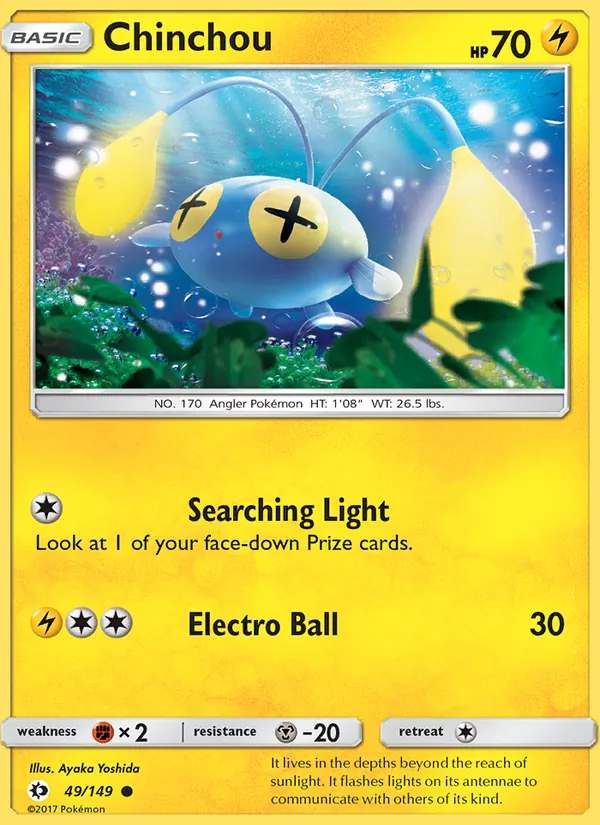 Chinchou, normal (sm1-49)