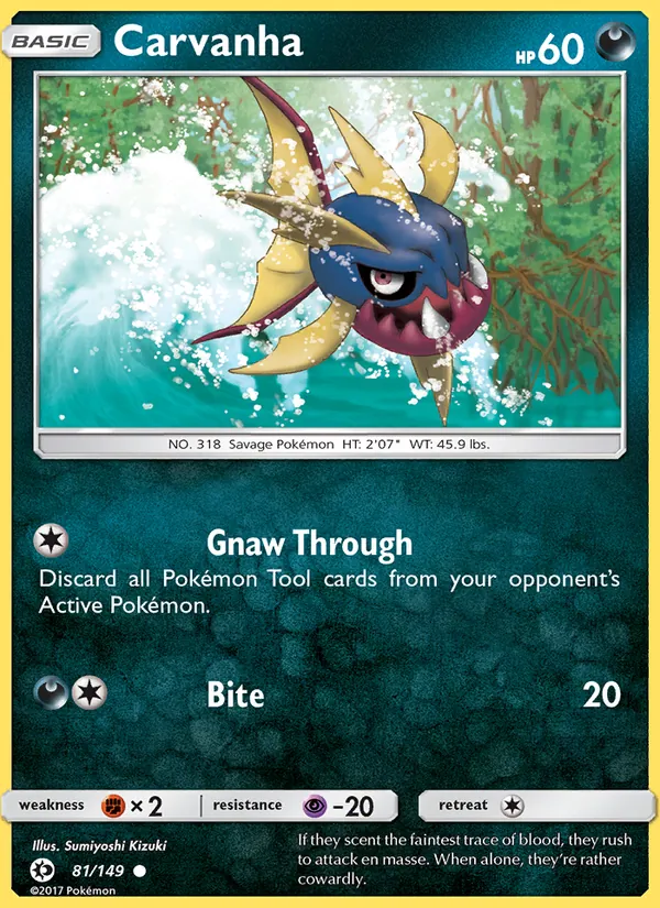 Carvanha, normal (sm1-81)