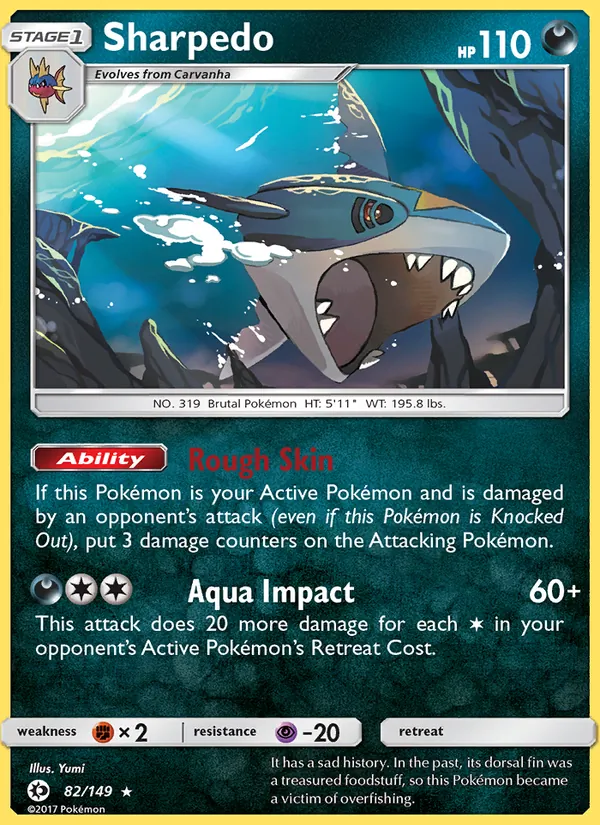 Sharpedo, normal (sm1-82)
