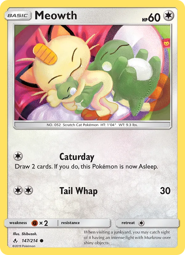 Meowth, normal (sm10-147)