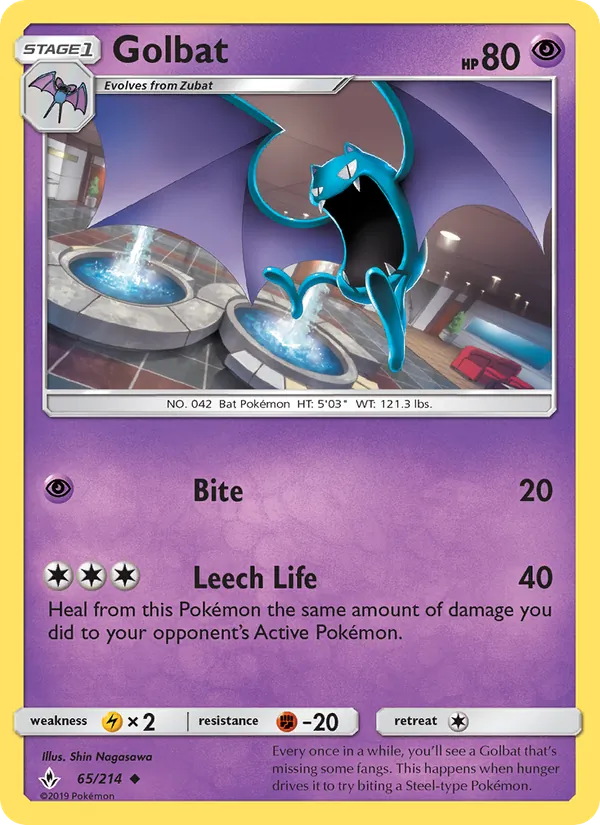Golbat, normal (sm10-65)