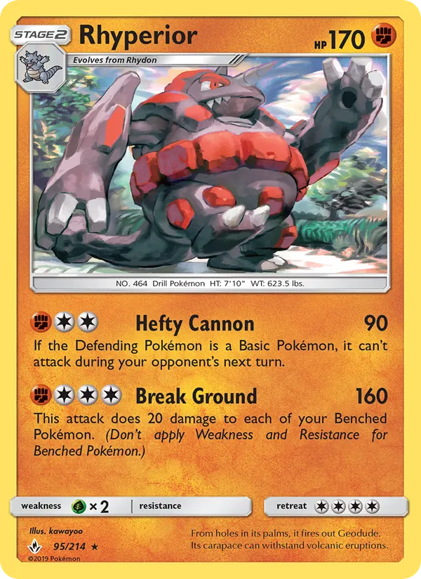 Rhyperior, normal (sm10-95)