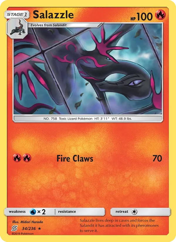Salazzle, normal (sm11-34)