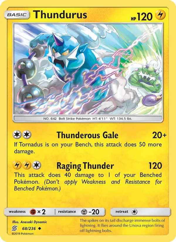 Thundurus, normal (sm11-68)