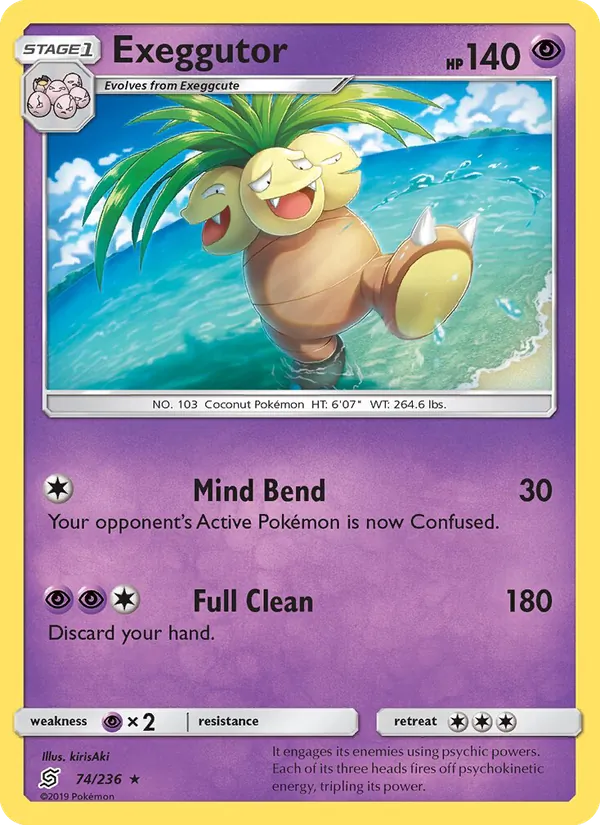 Exeggutor, normal (sm11-74)