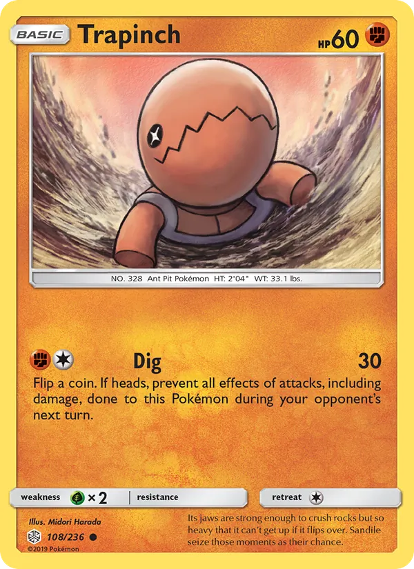 Trapinch, normal (sm12-108)