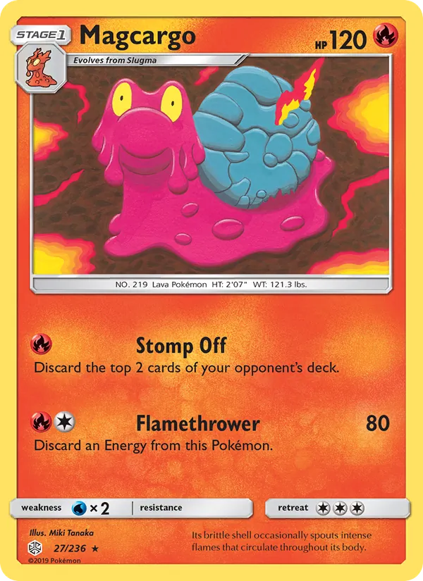 Magcargo, normal (sm12-27)