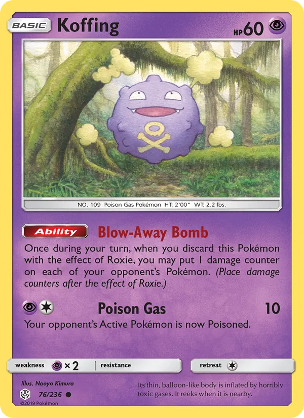 Koffing, normal (sm12-76)