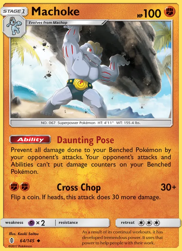 Machoke, normal (sm2-64)