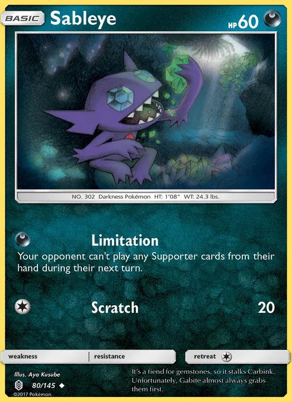 Sableye, normal (sm2-80)