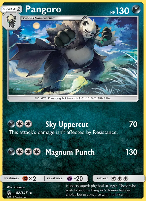 Pangoro, normal (sm2-82)