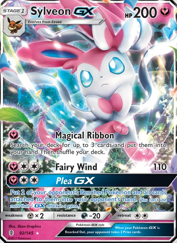 Sylveon GX, normal (sm2-92)