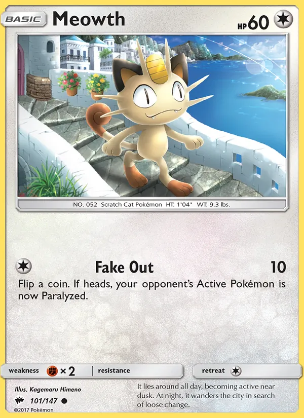 Meowth, normal (sm3-101)