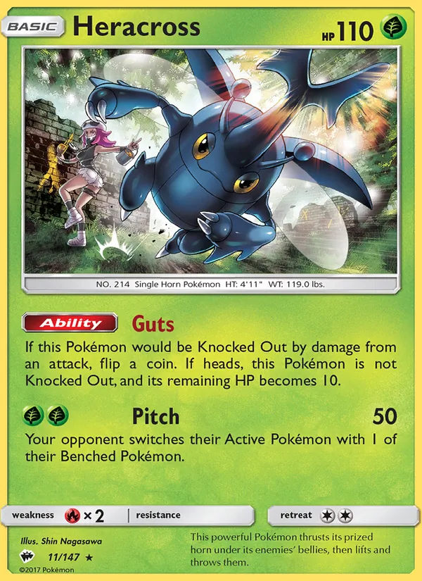 Heracross, normal (sm3-11)