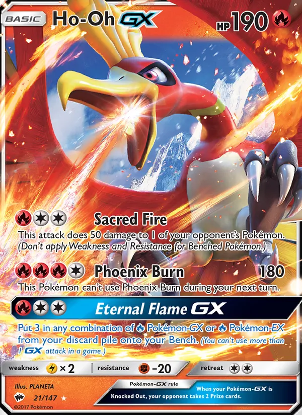 Ho-Oh GX, holofoil (sm3-21_h)