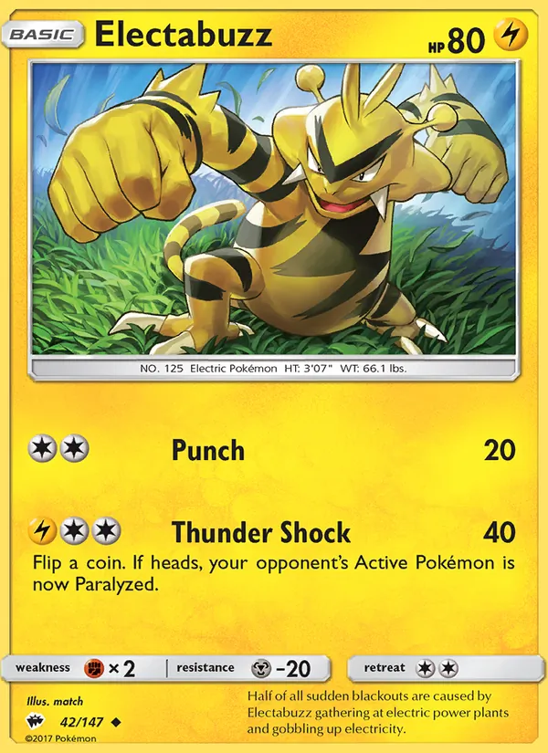 Electabuzz, normal (sm3-42)