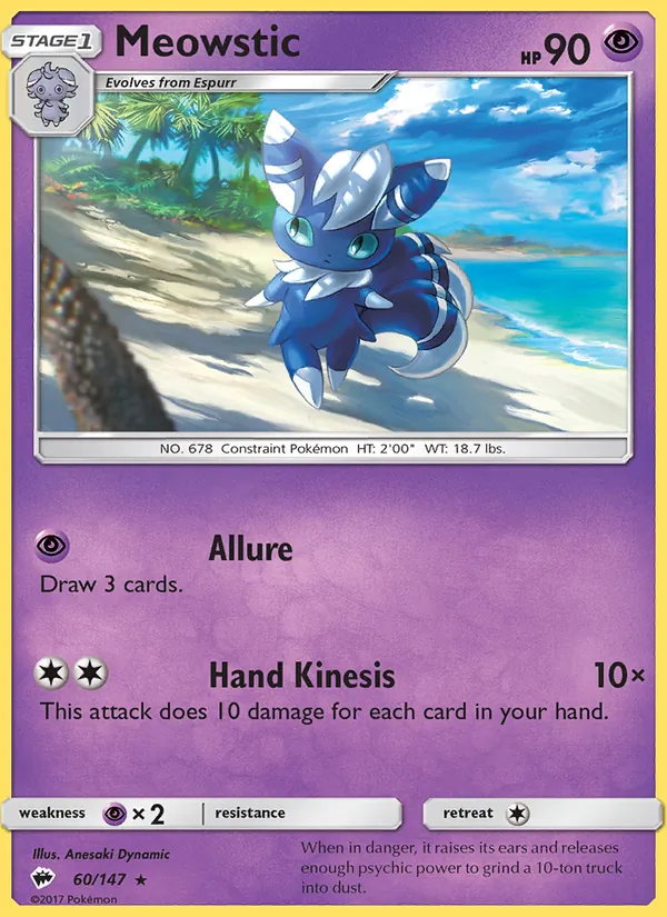 Meowstic, normal (sm3-60)
