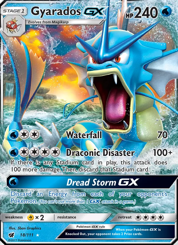 Gyarados GX, normal (sm4-18)