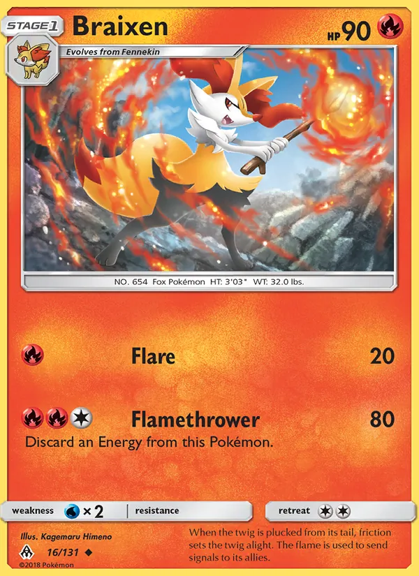 Braixen, normal (sm6-16)