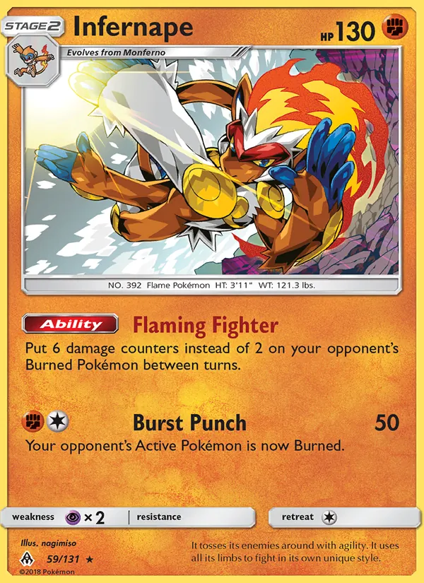Infernape, normal (sm6-59)