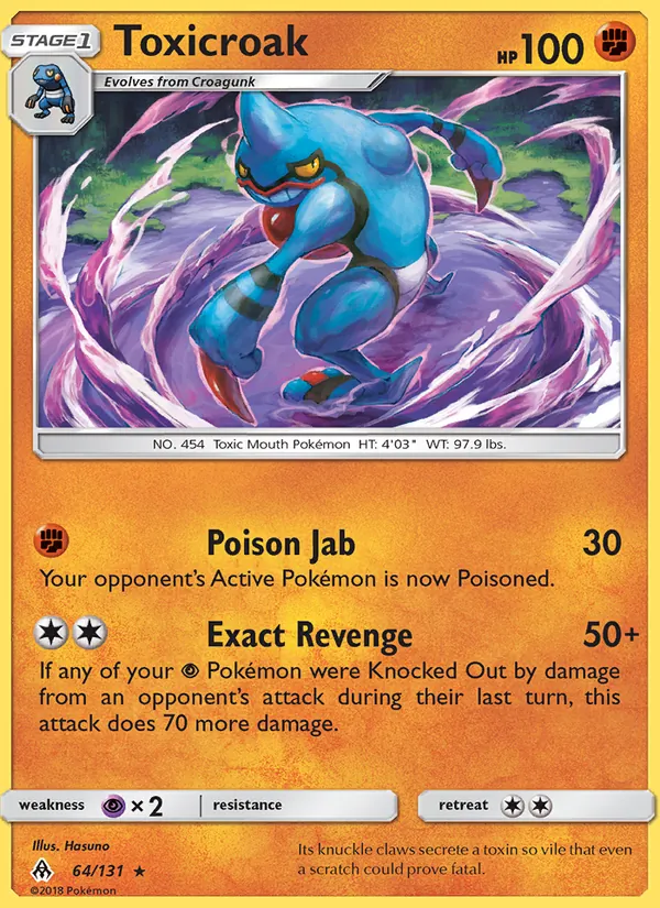 Toxicroak, normal (sm6-64)