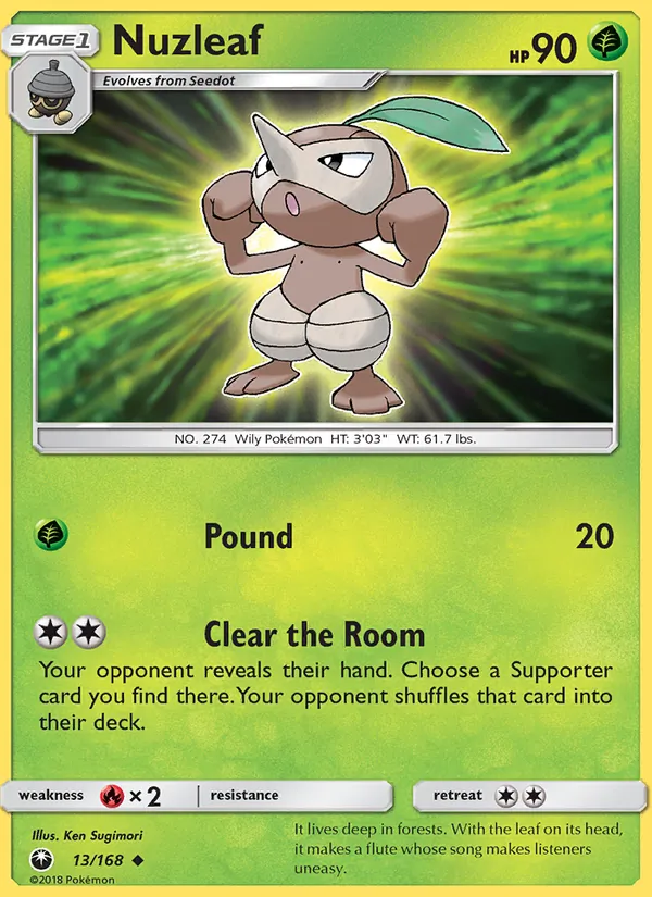 Nuzleaf, normal (sm7-13)