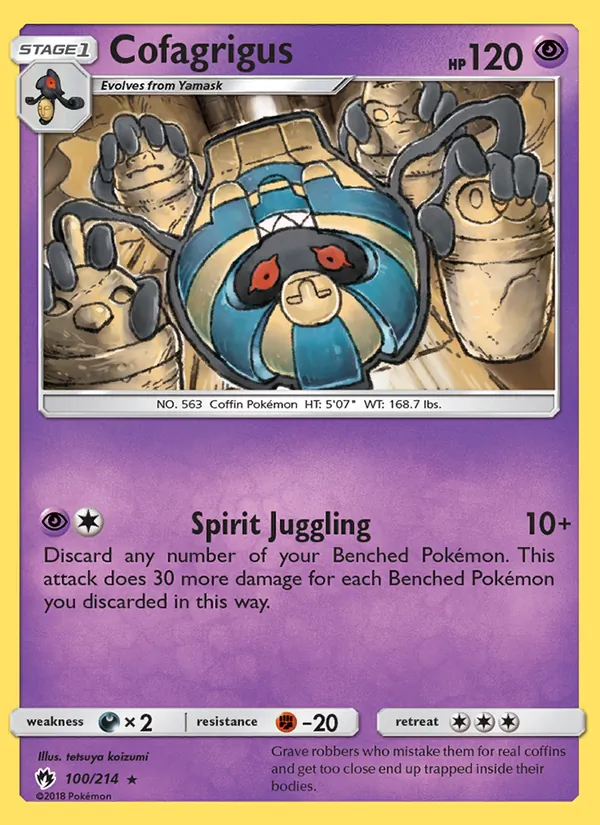 Cofagrigus, normal (sm8-100)