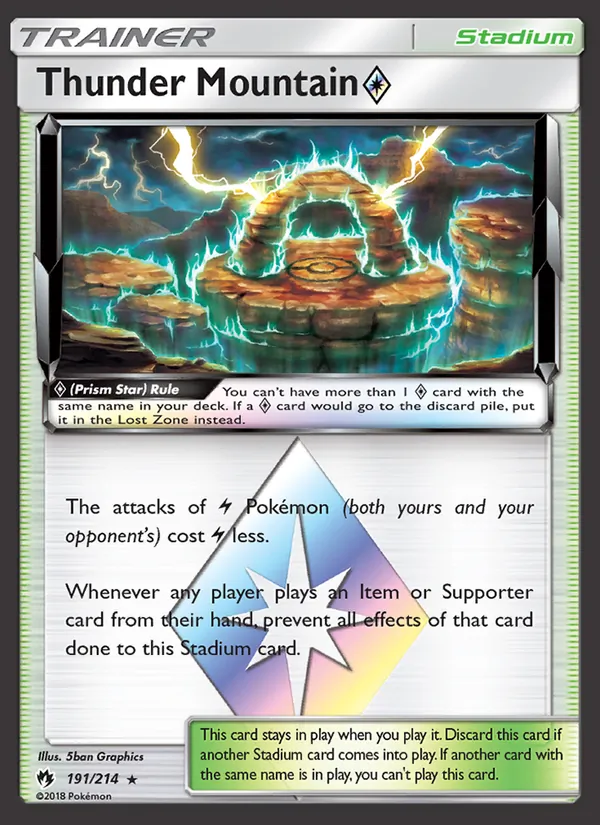 Thunder Mountain ◇, normal (sm8-191)