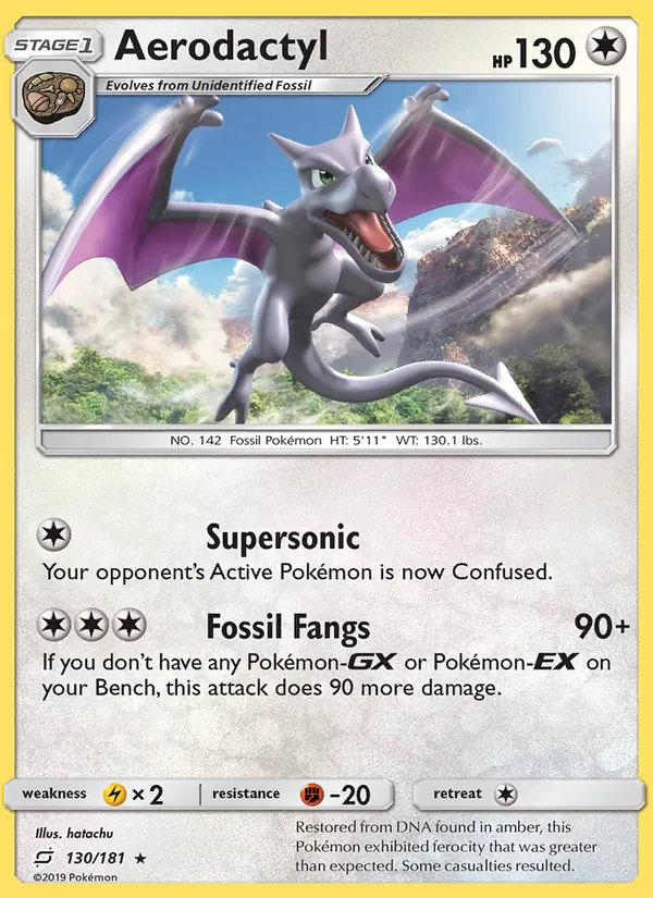 Aerodactyl, normal (sm9-130)