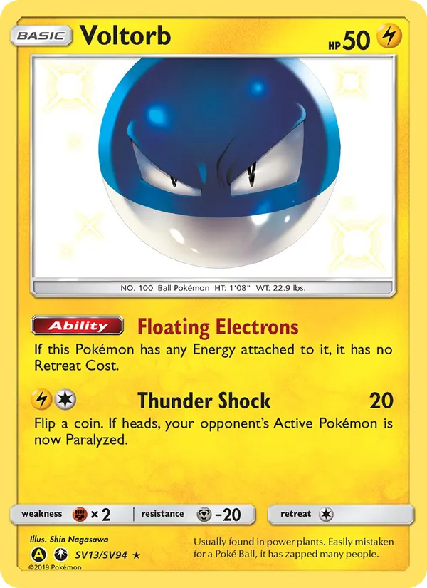 Voltorb, normal (sma-SV13)