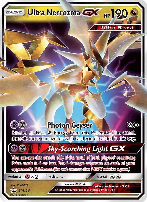 Ultra Necrozma GX, holofoil (smp-SM126_h)