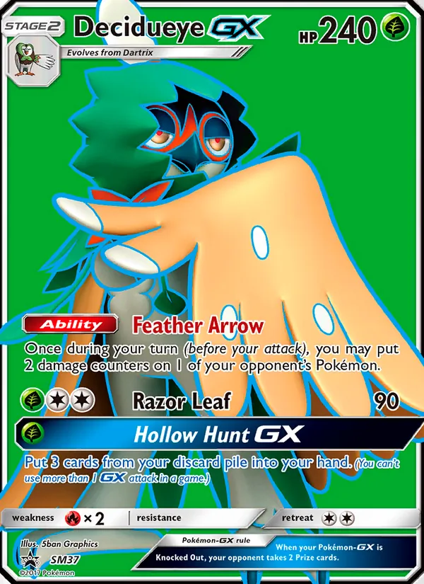 Decidueye GX, holofoil (smp-SM37_h)