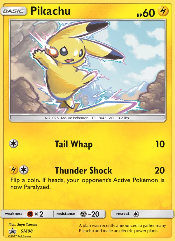 Pikachu, normal (smp-SM98)